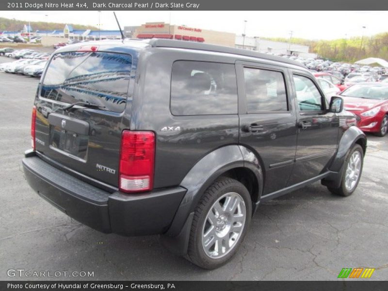 Dark Charcoal Pearl / Dark Slate Gray 2011 Dodge Nitro Heat 4x4