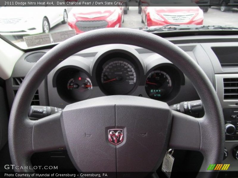Dark Charcoal Pearl / Dark Slate Gray 2011 Dodge Nitro Heat 4x4