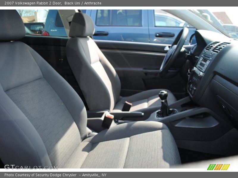 Black Uni / Anthracite 2007 Volkswagen Rabbit 2 Door