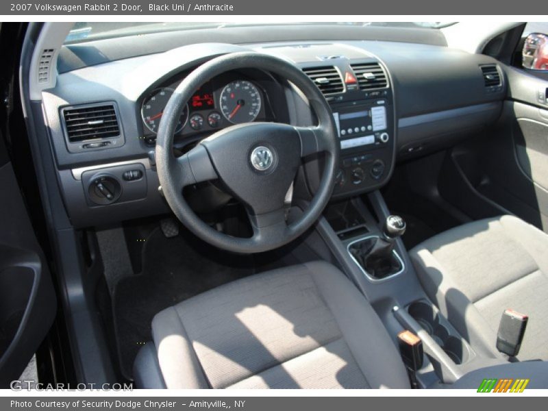 Black Uni / Anthracite 2007 Volkswagen Rabbit 2 Door