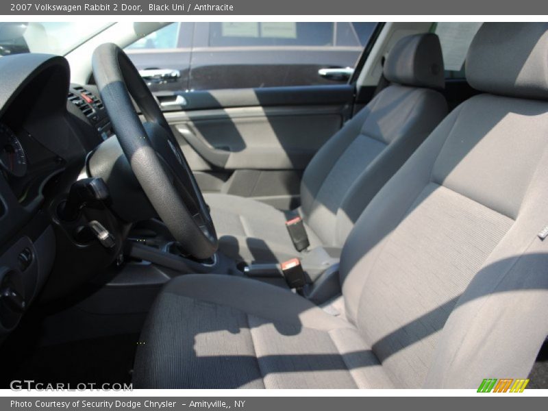 Black Uni / Anthracite 2007 Volkswagen Rabbit 2 Door