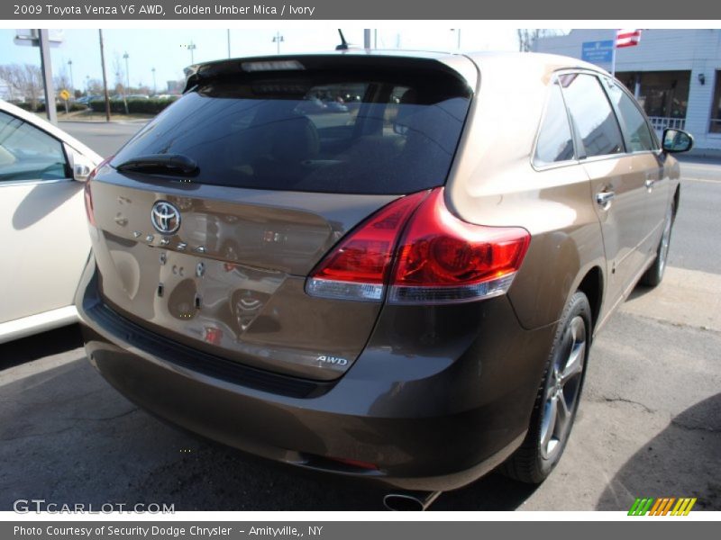 Golden Umber Mica / Ivory 2009 Toyota Venza V6 AWD