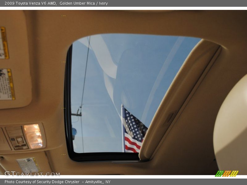 Golden Umber Mica / Ivory 2009 Toyota Venza V6 AWD