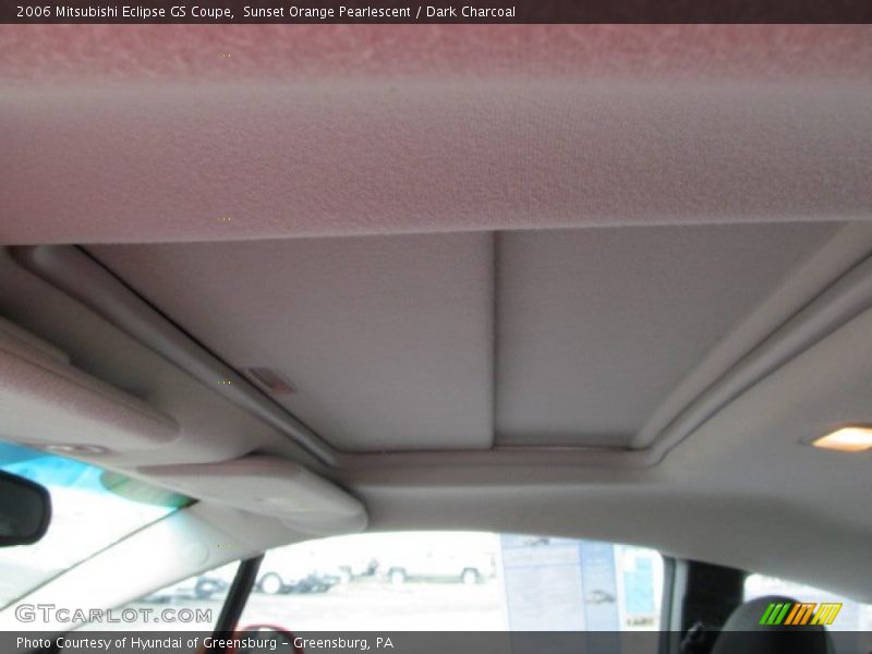 Sunset Orange Pearlescent / Dark Charcoal 2006 Mitsubishi Eclipse GS Coupe