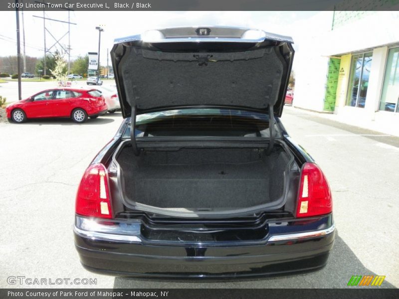 Black / Black 2009 Lincoln Town Car Executive L