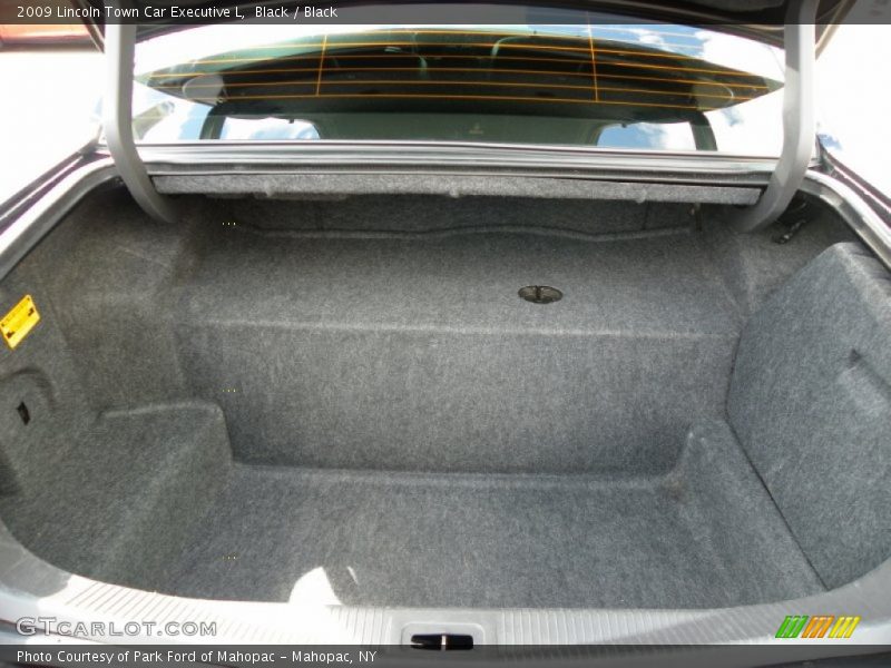 Black / Black 2009 Lincoln Town Car Executive L