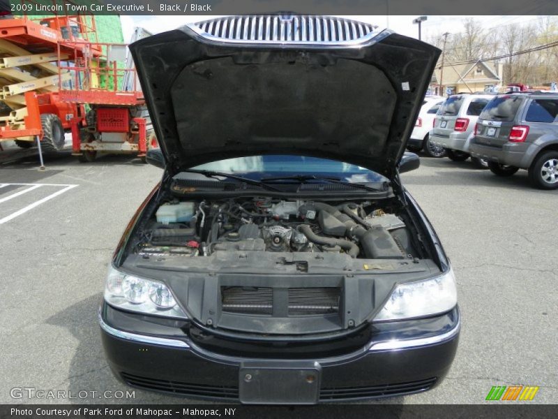 Black / Black 2009 Lincoln Town Car Executive L