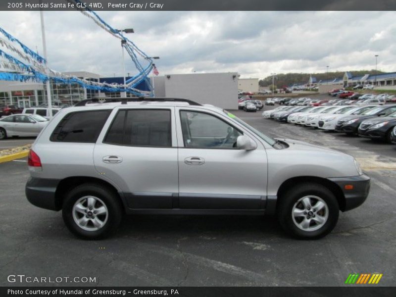 Pewter Gray / Gray 2005 Hyundai Santa Fe GLS 4WD