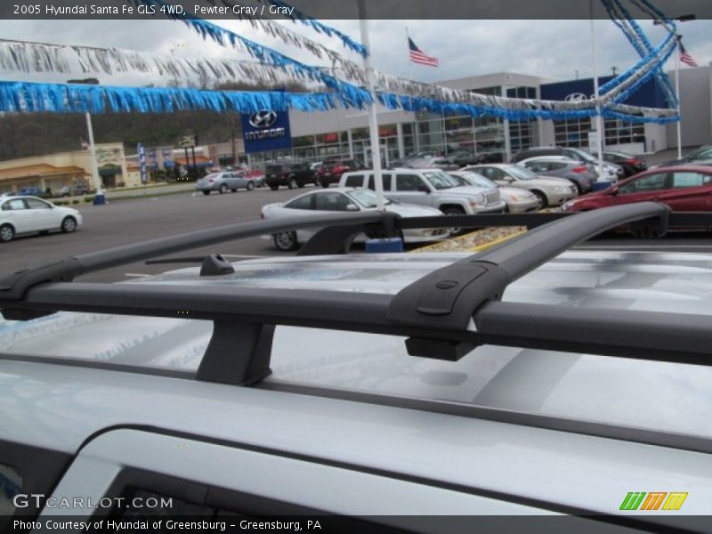 Pewter Gray / Gray 2005 Hyundai Santa Fe GLS 4WD