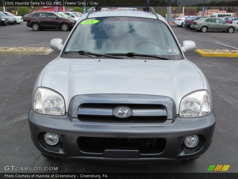 Pewter Gray / Gray 2005 Hyundai Santa Fe GLS 4WD