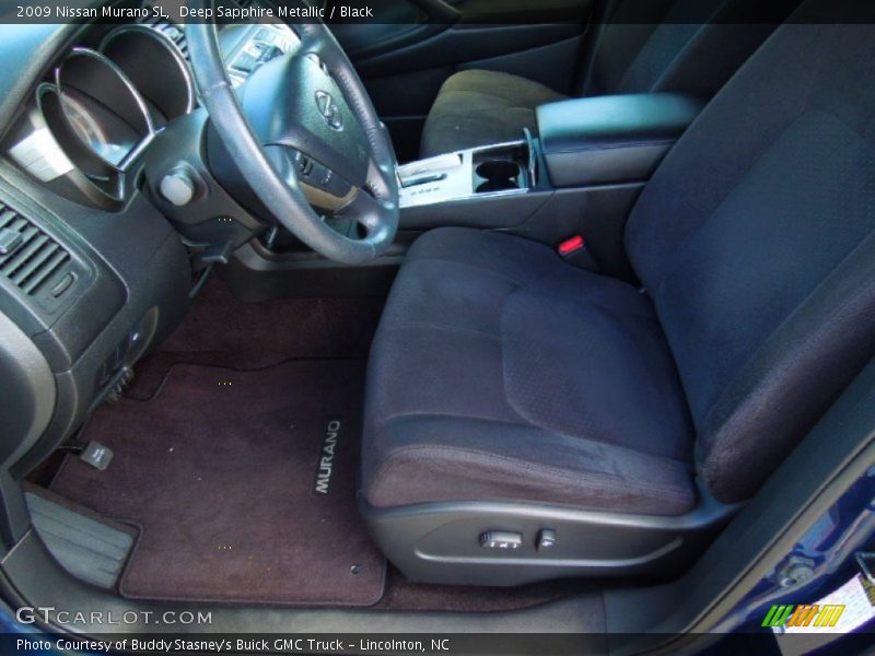 Deep Sapphire Metallic / Black 2009 Nissan Murano SL