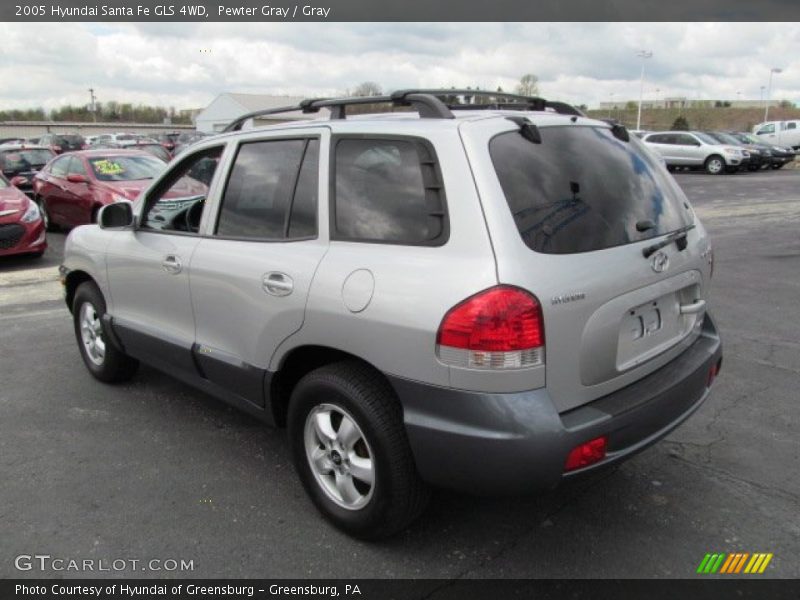 Pewter Gray / Gray 2005 Hyundai Santa Fe GLS 4WD