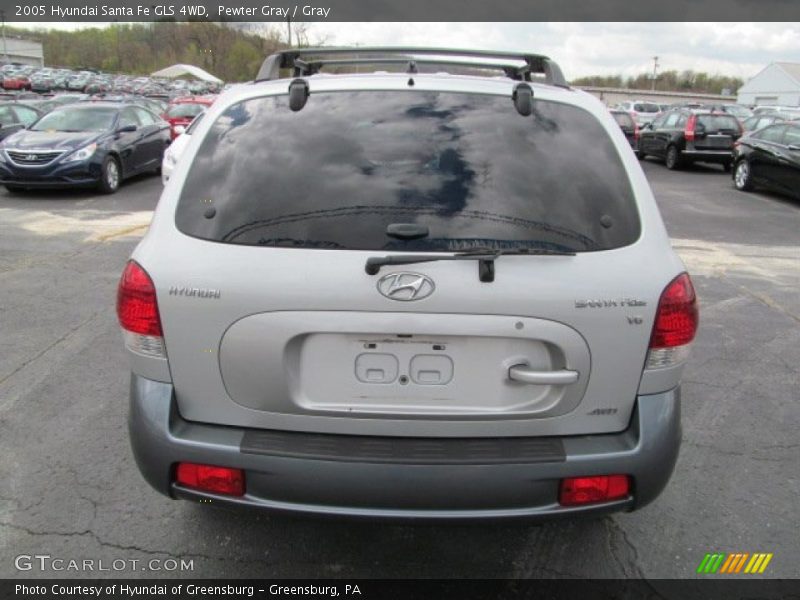 Pewter Gray / Gray 2005 Hyundai Santa Fe GLS 4WD