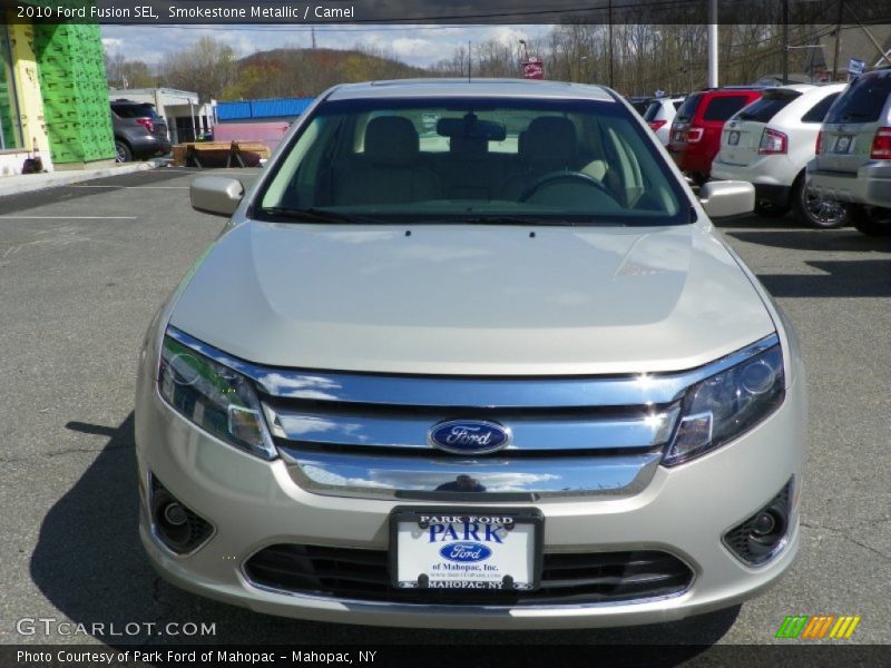 Smokestone Metallic / Camel 2010 Ford Fusion SEL