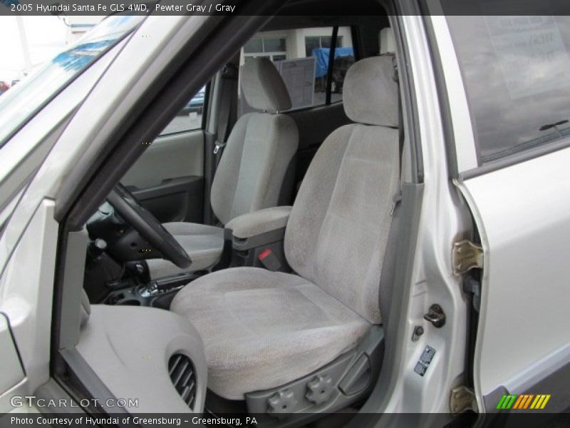 Pewter Gray / Gray 2005 Hyundai Santa Fe GLS 4WD