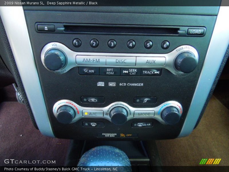 Deep Sapphire Metallic / Black 2009 Nissan Murano SL