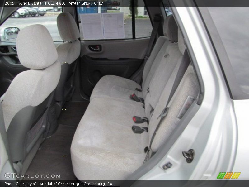 Pewter Gray / Gray 2005 Hyundai Santa Fe GLS 4WD