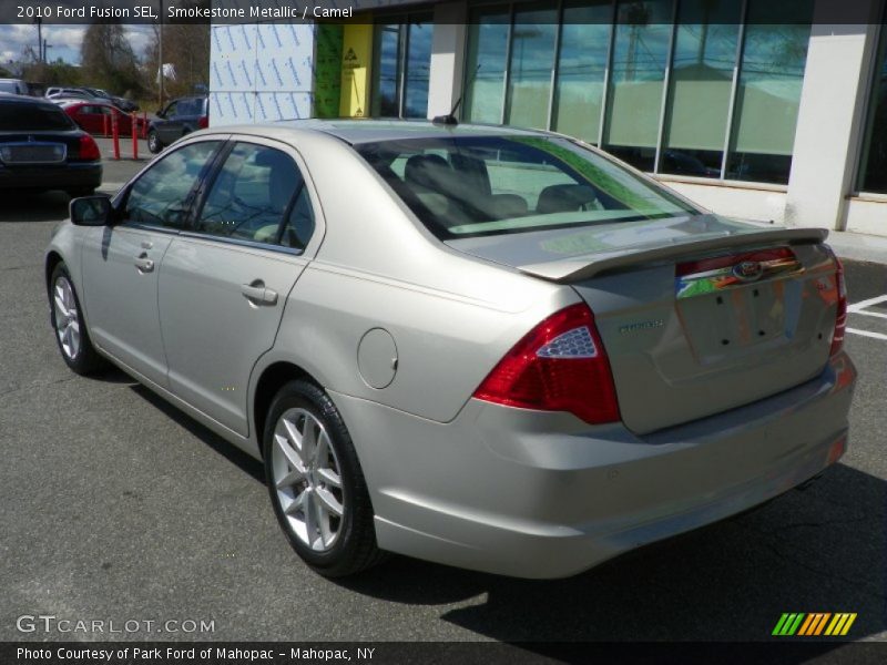 Smokestone Metallic / Camel 2010 Ford Fusion SEL