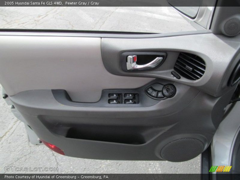 Pewter Gray / Gray 2005 Hyundai Santa Fe GLS 4WD