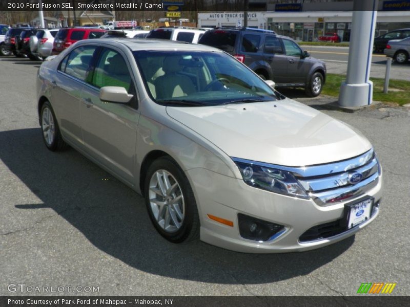 Smokestone Metallic / Camel 2010 Ford Fusion SEL