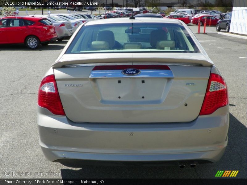 Smokestone Metallic / Camel 2010 Ford Fusion SEL