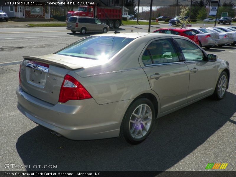 Smokestone Metallic / Camel 2010 Ford Fusion SEL