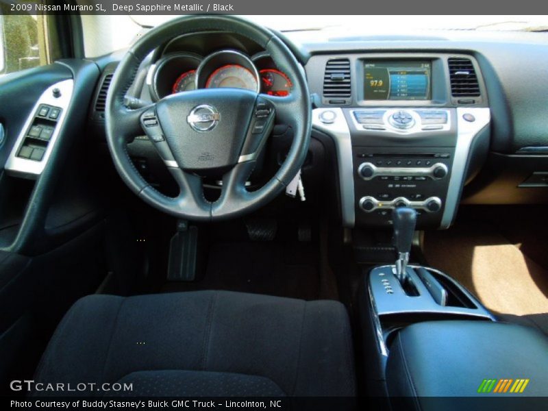 Deep Sapphire Metallic / Black 2009 Nissan Murano SL