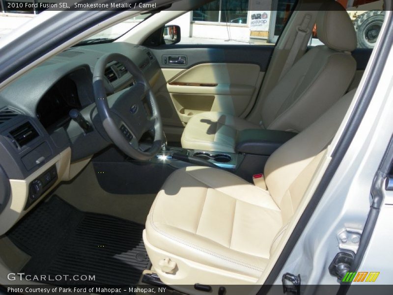 Smokestone Metallic / Camel 2010 Ford Fusion SEL