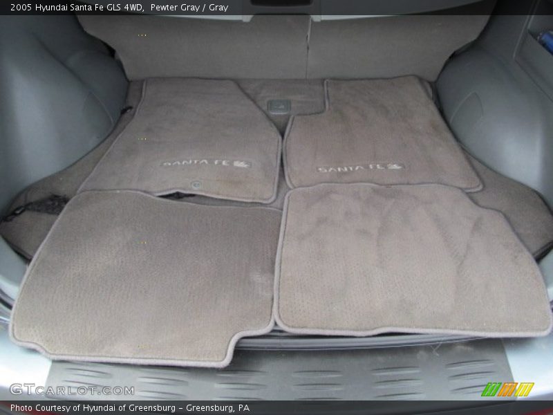 Pewter Gray / Gray 2005 Hyundai Santa Fe GLS 4WD