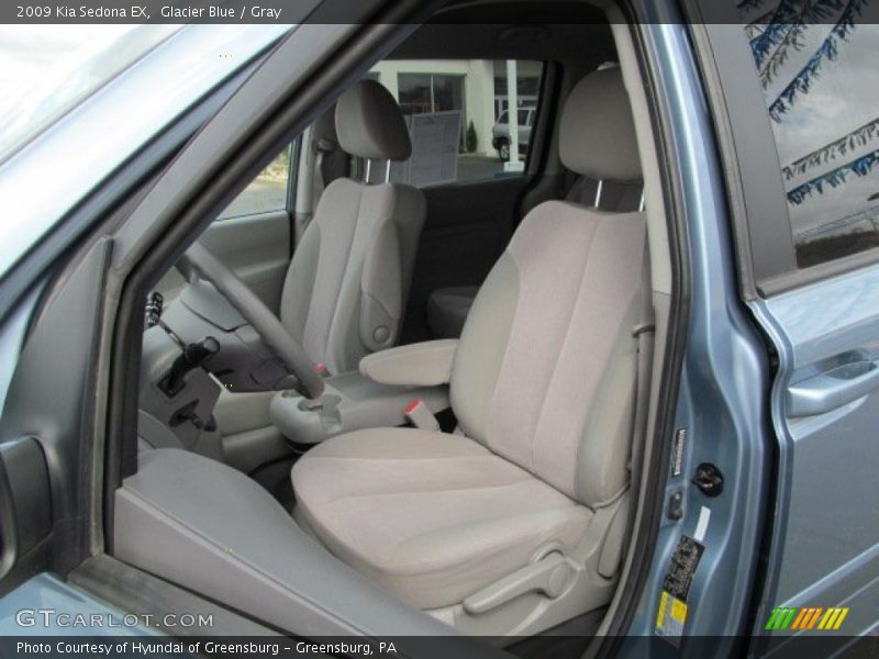 Glacier Blue / Gray 2009 Kia Sedona EX