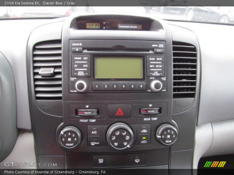 Glacier Blue / Gray 2009 Kia Sedona EX