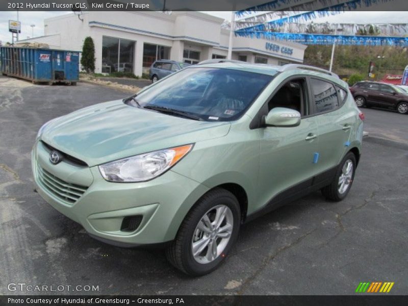 Kiwi Green / Taupe 2012 Hyundai Tucson GLS