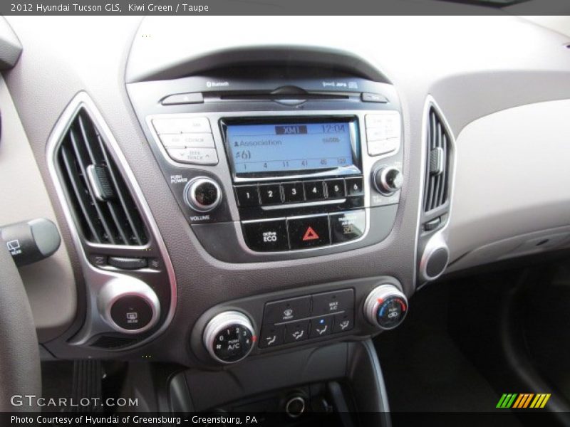 Kiwi Green / Taupe 2012 Hyundai Tucson GLS