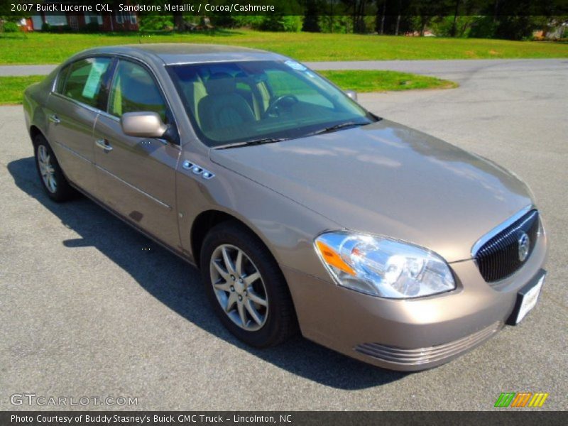 Sandstone Metallic / Cocoa/Cashmere 2007 Buick Lucerne CXL