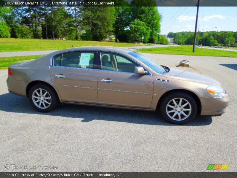 Sandstone Metallic / Cocoa/Cashmere 2007 Buick Lucerne CXL
