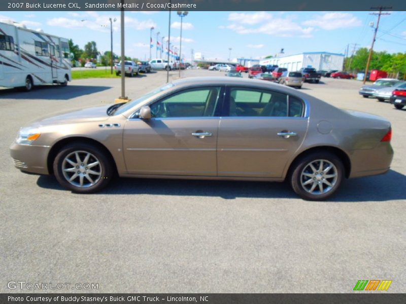 Sandstone Metallic / Cocoa/Cashmere 2007 Buick Lucerne CXL