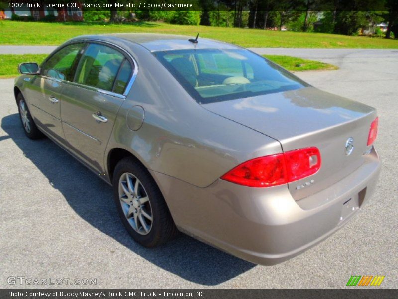 Sandstone Metallic / Cocoa/Cashmere 2007 Buick Lucerne CXL