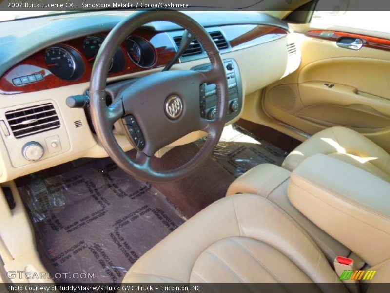 Sandstone Metallic / Cocoa/Cashmere 2007 Buick Lucerne CXL
