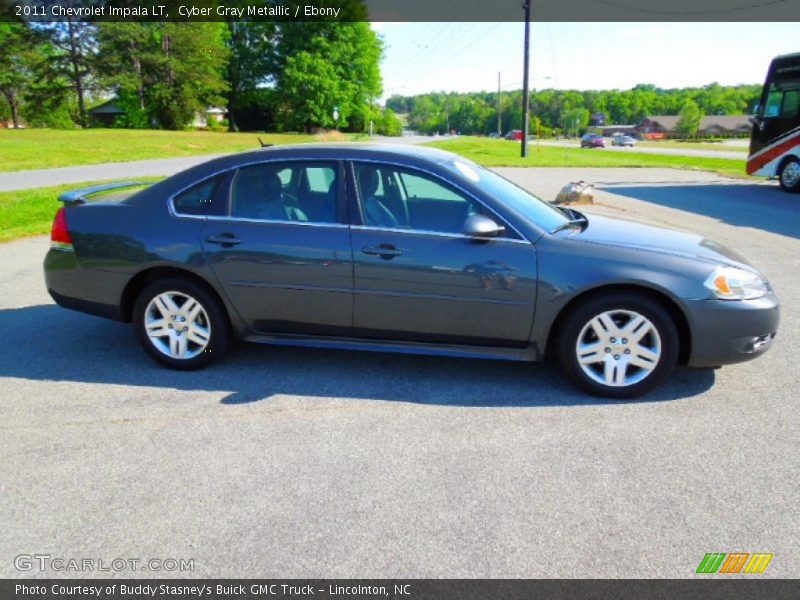 Cyber Gray Metallic / Ebony 2011 Chevrolet Impala LT