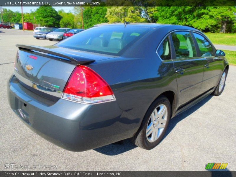 Cyber Gray Metallic / Ebony 2011 Chevrolet Impala LT