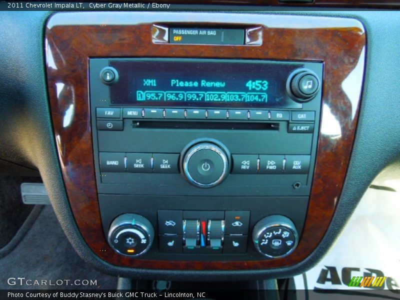 Cyber Gray Metallic / Ebony 2011 Chevrolet Impala LT