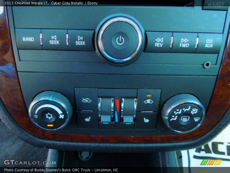 Cyber Gray Metallic / Ebony 2011 Chevrolet Impala LT