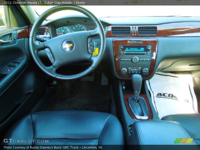Cyber Gray Metallic / Ebony 2011 Chevrolet Impala LT