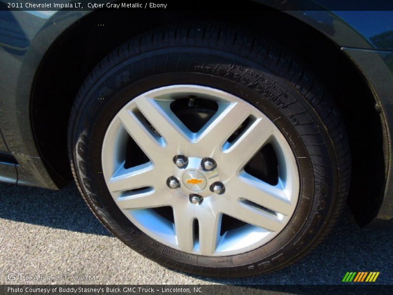 Cyber Gray Metallic / Ebony 2011 Chevrolet Impala LT