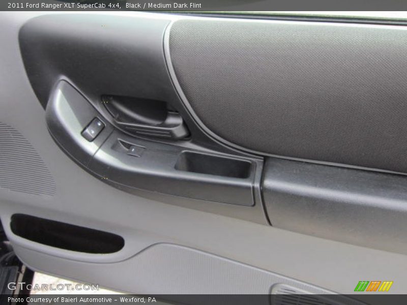 Black / Medium Dark Flint 2011 Ford Ranger XLT SuperCab 4x4