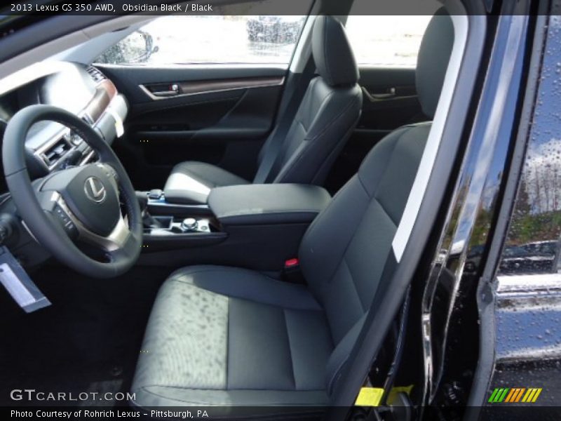 Obsidian Black / Black 2013 Lexus GS 350 AWD