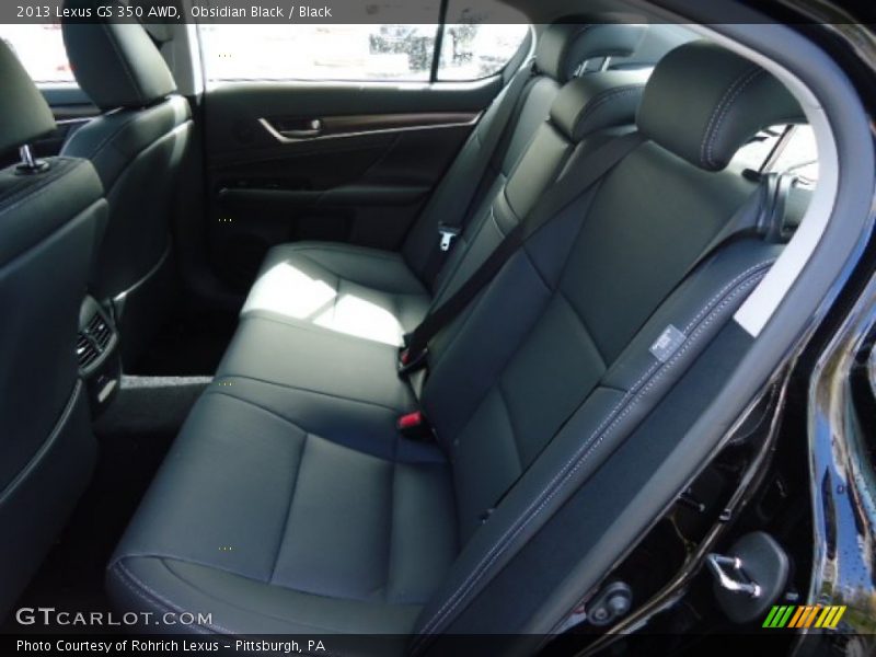 Obsidian Black / Black 2013 Lexus GS 350 AWD