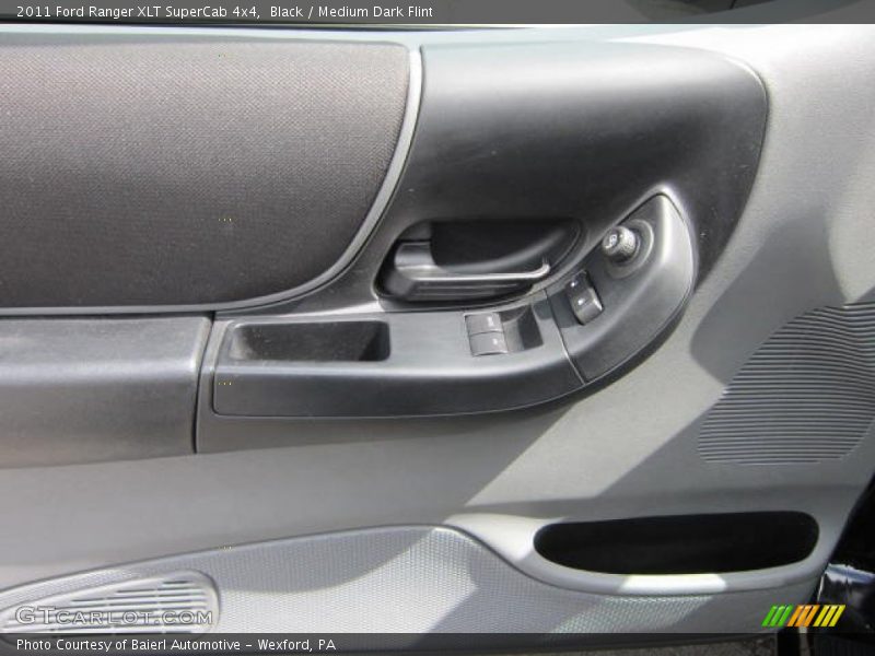 Black / Medium Dark Flint 2011 Ford Ranger XLT SuperCab 4x4