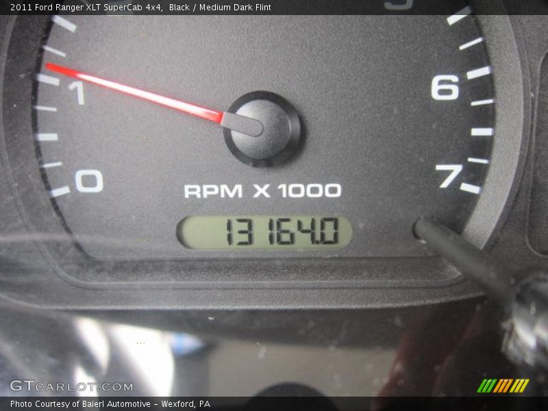 Black / Medium Dark Flint 2011 Ford Ranger XLT SuperCab 4x4