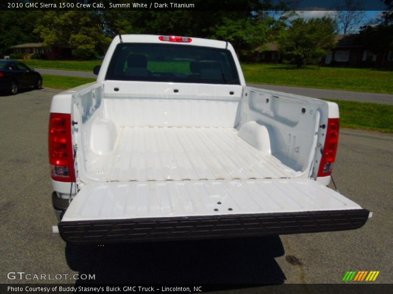 Summit White / Dark Titanium 2010 GMC Sierra 1500 Crew Cab